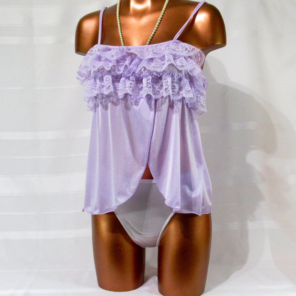 Vintage Movie Star Nylon Babydoll M/L